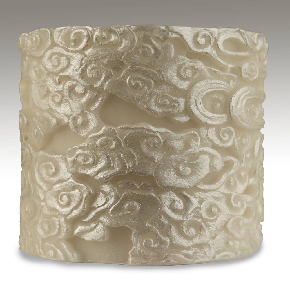 Cloud Pillar Candle | Ivory Pearl - Unscented