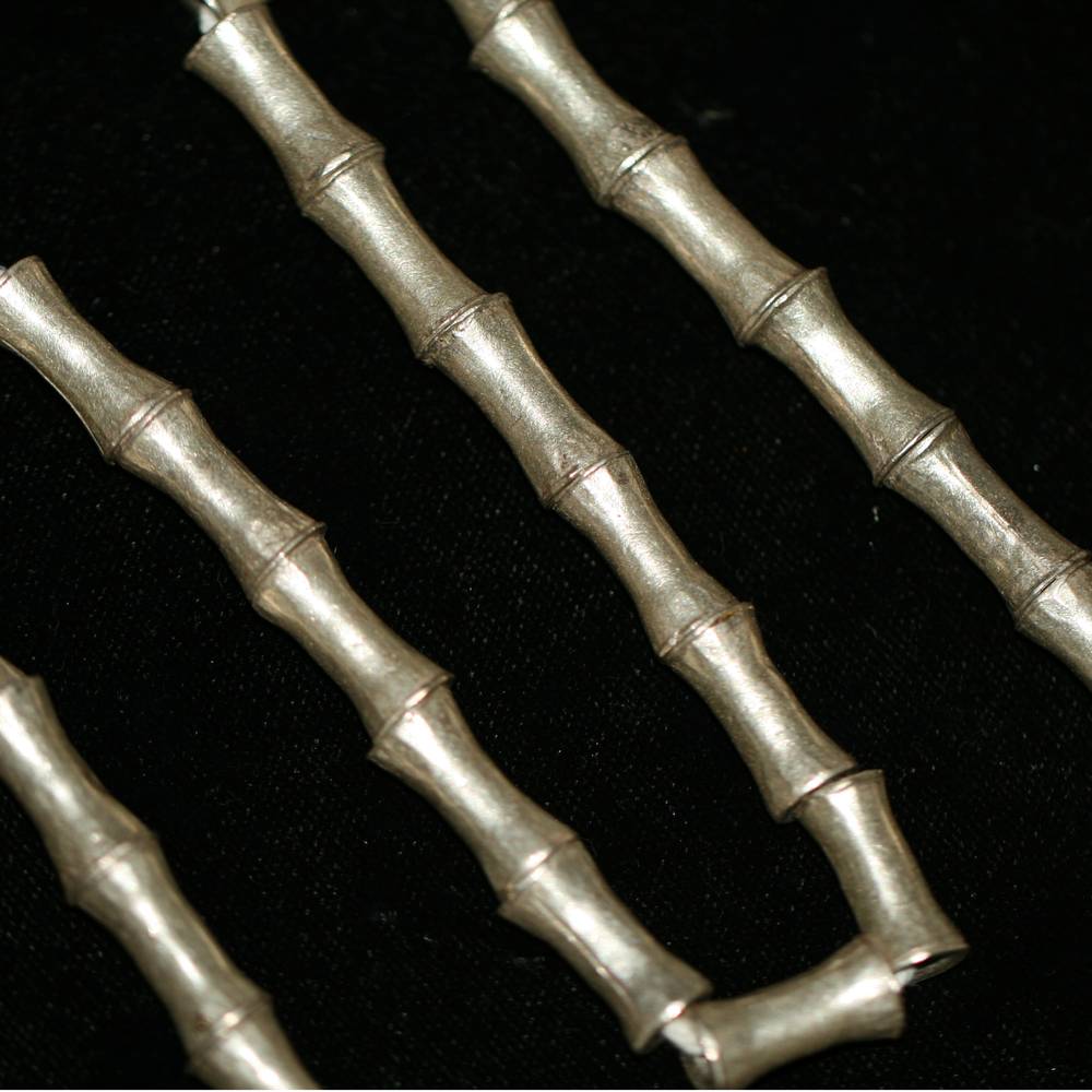 Tribal Silver Beads