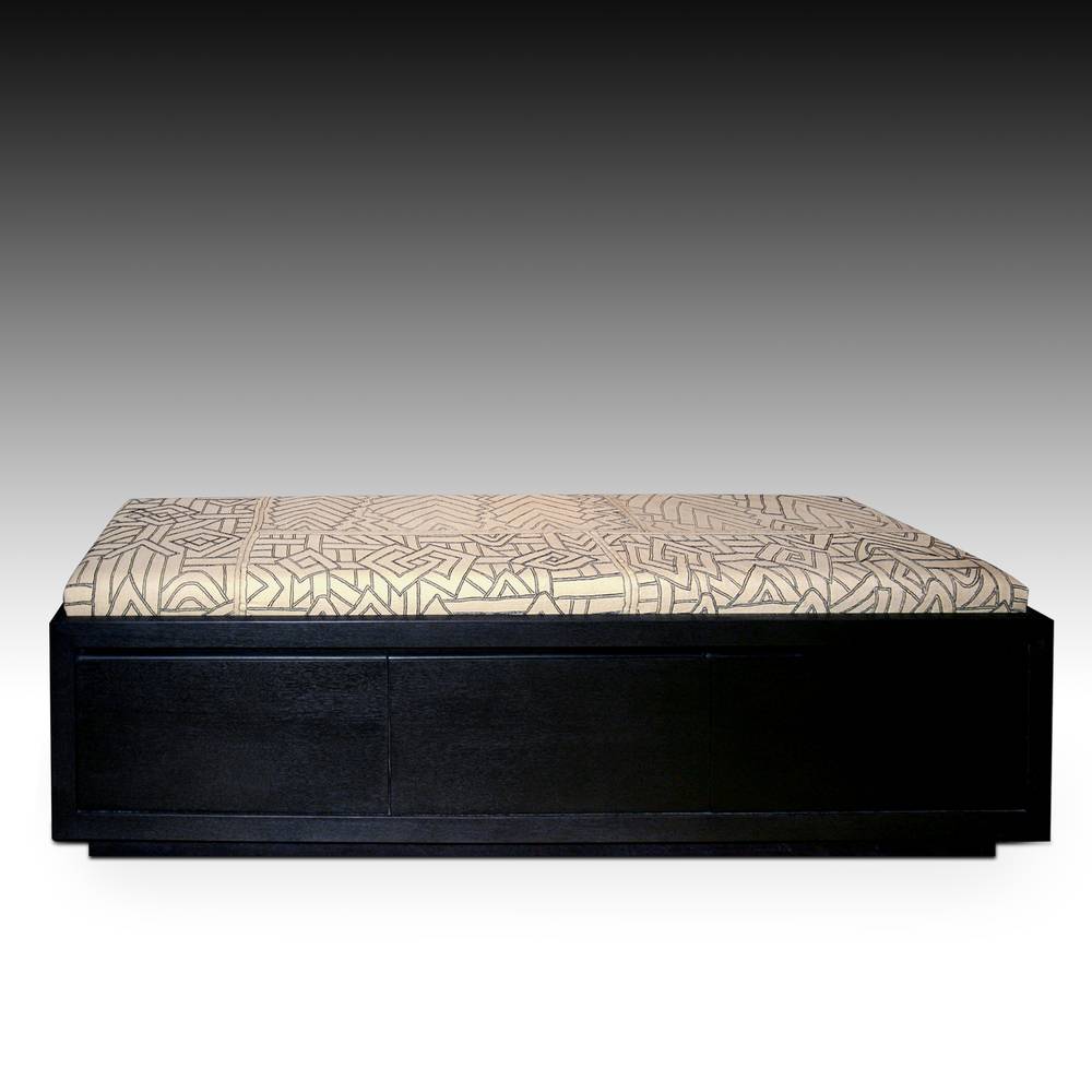 Chuan Bench, with 3 Drawers