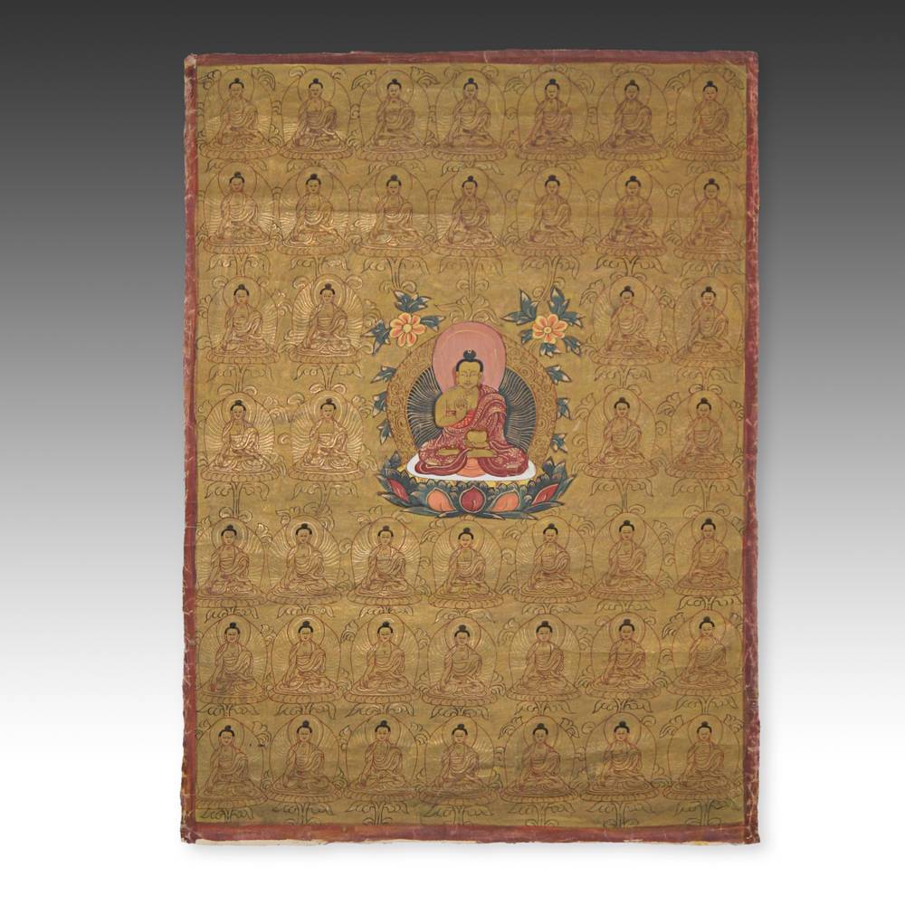 Thangka or Devotional Painting