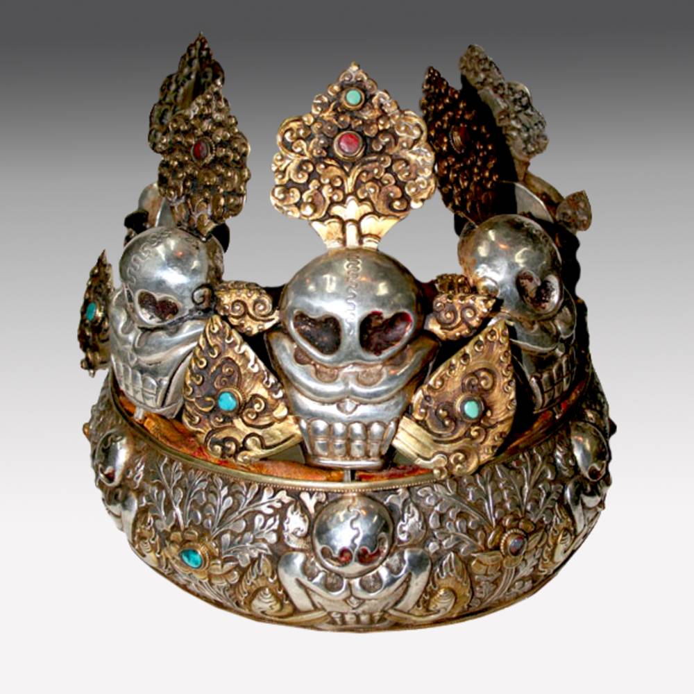 Buddhist Tantric Crown  Open
