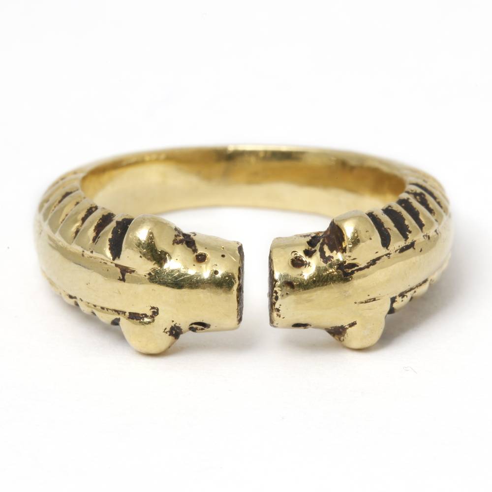 Ring with Lion Motif