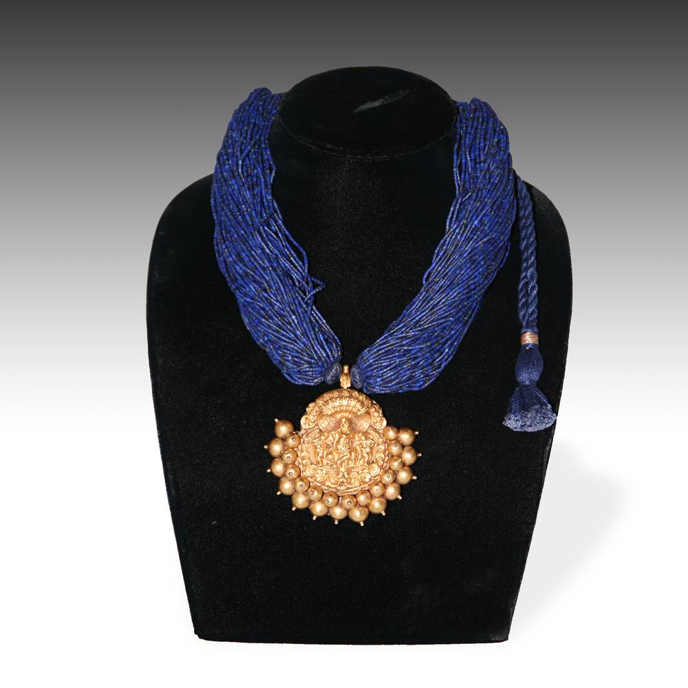 Necklace with Tantric Krishna Motif