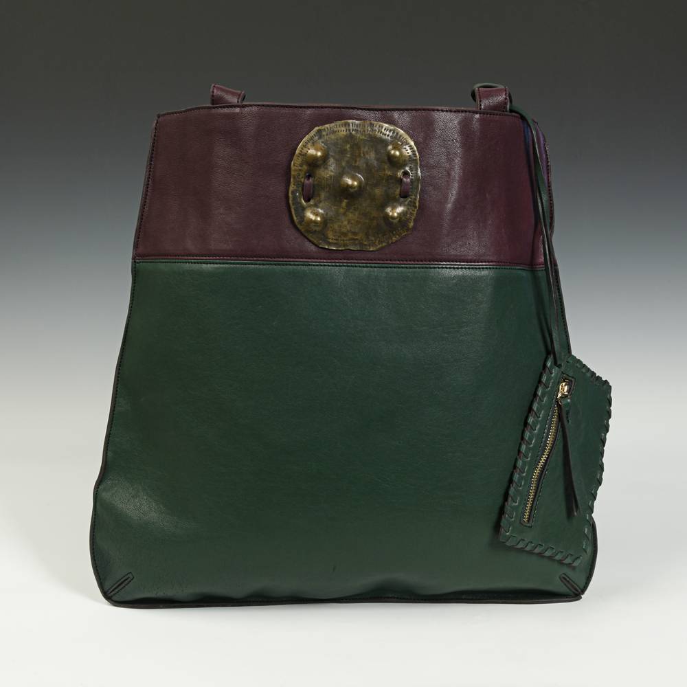Nomad Handbag with Ethiopian Breast Plate