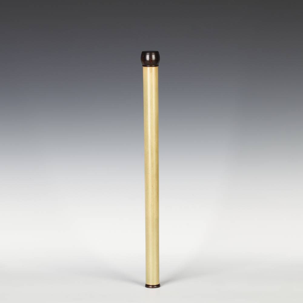 Long Plain Bamboo Incense Tube with Screw Top