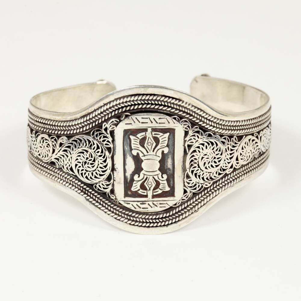 Cuff with Dorje Motif