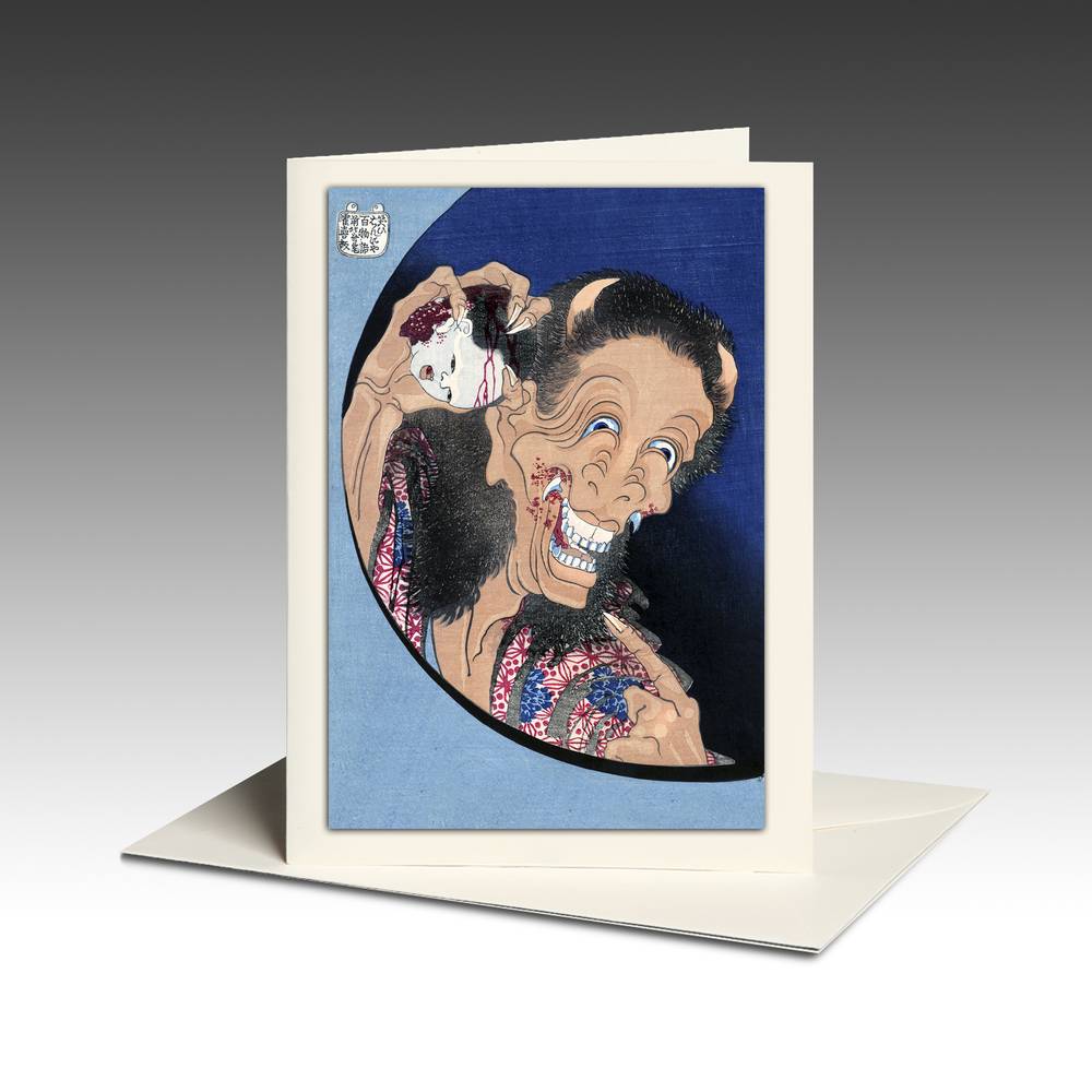 Greeting Card | Ghosts & Demons - The Laughing Demoness