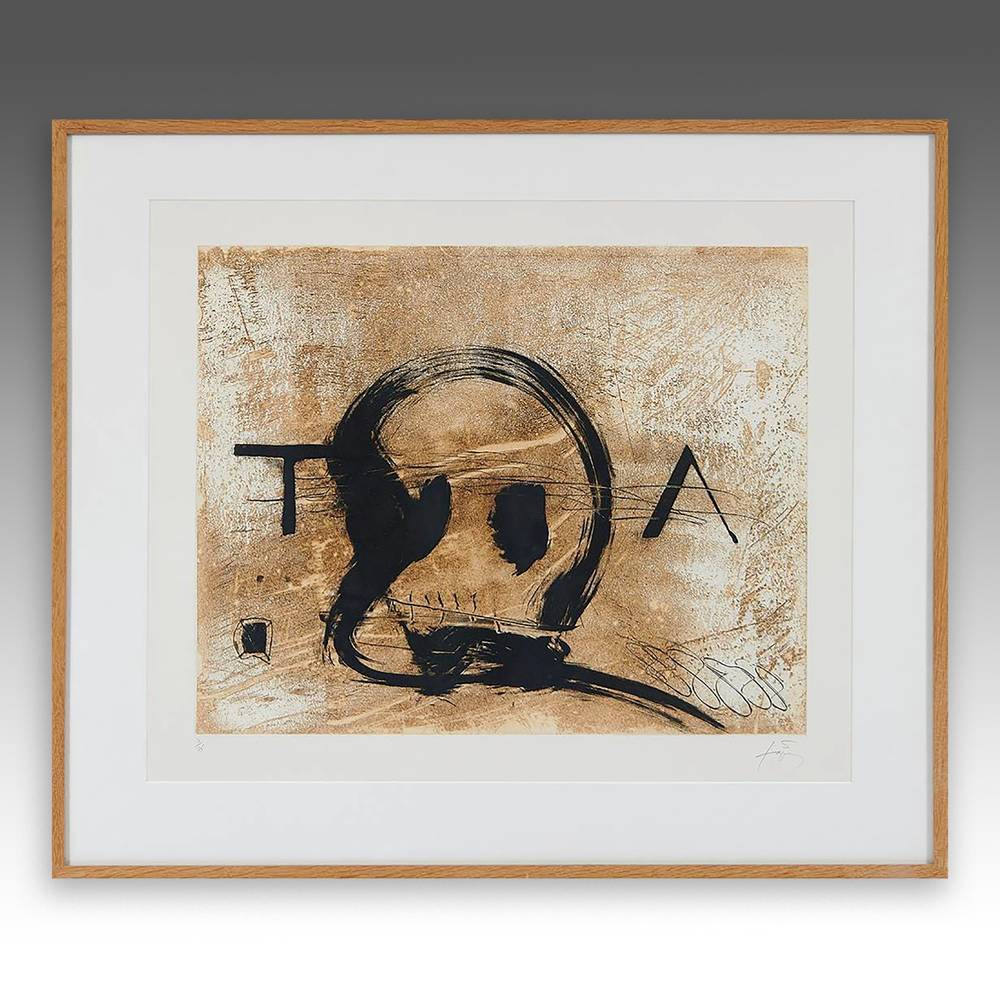 Etching, Skull & Crossbones; Signed & Numbered; Edition of 75