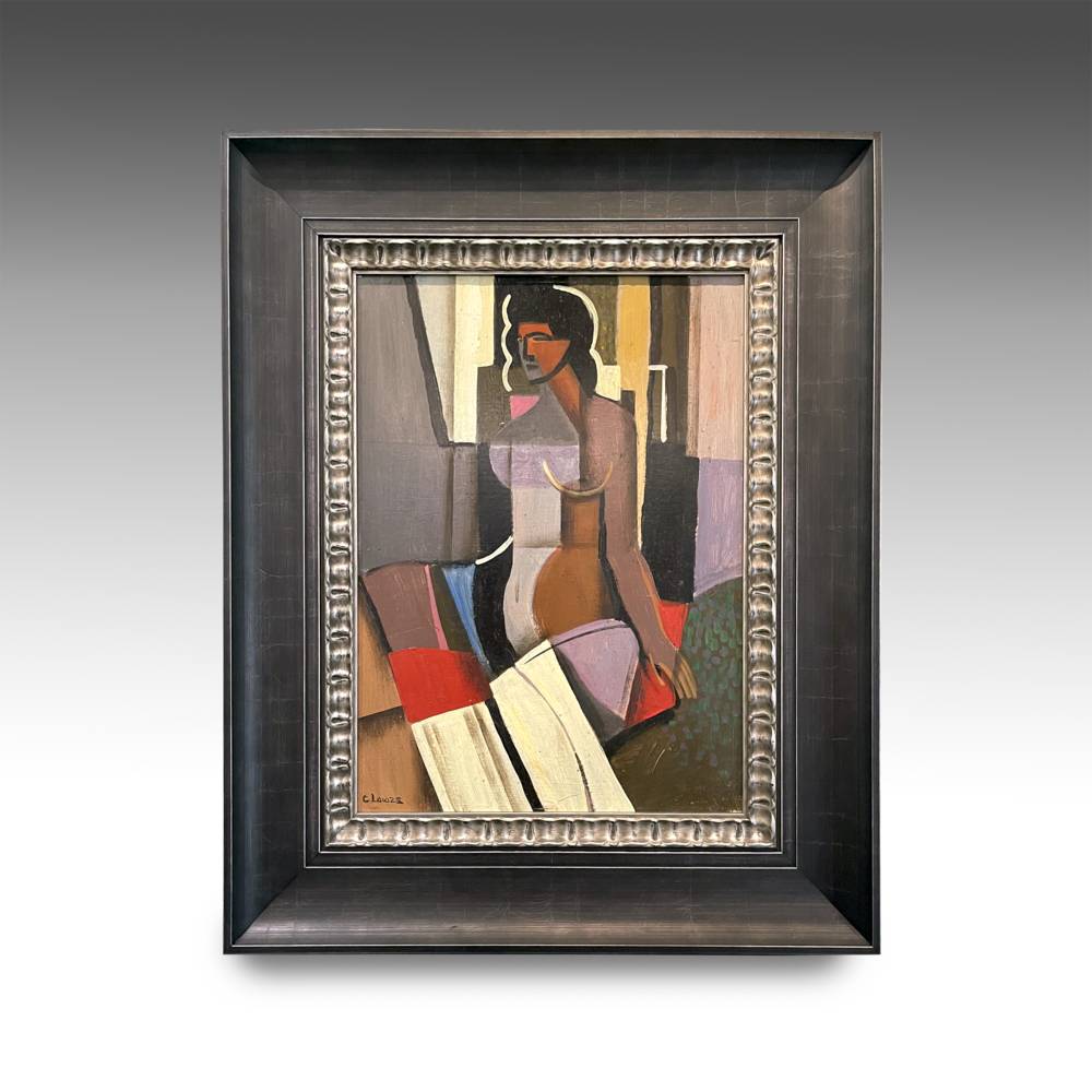 Painting; Abstract Cubist Woman