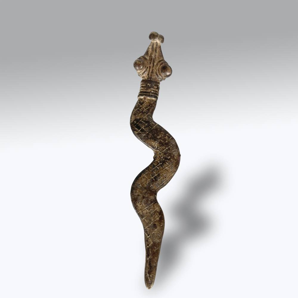 Pendant; Depiction of  Serpent