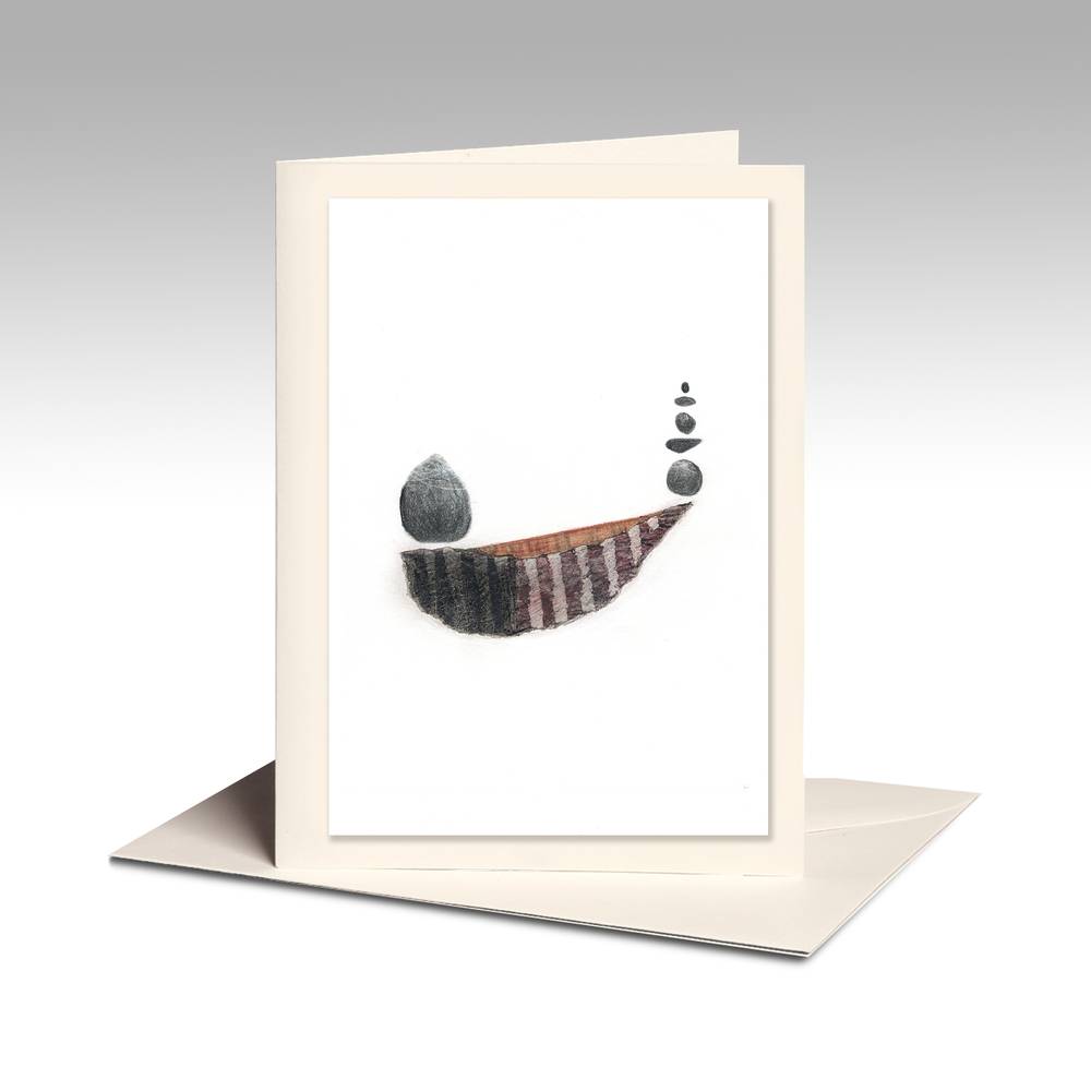 Archival Note Card, Counterbalance | Currach & Stone