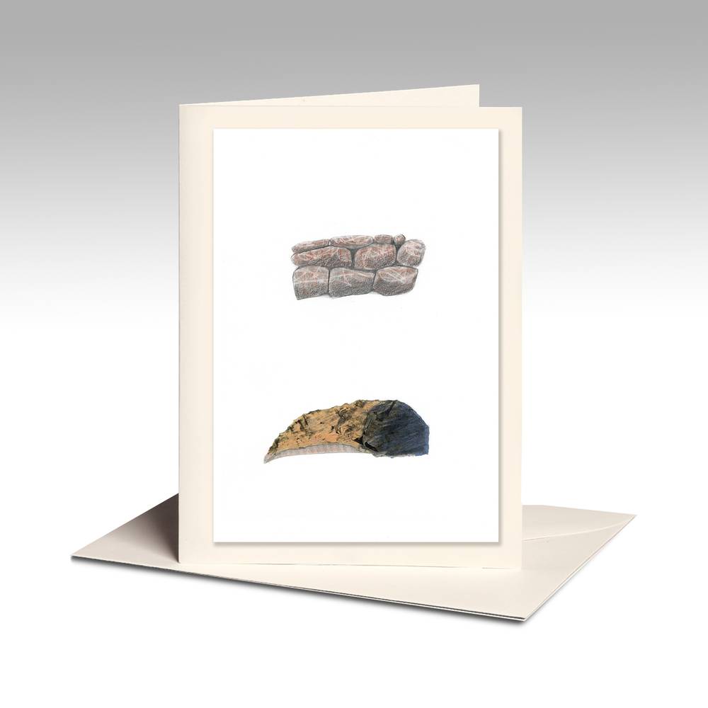 Archival Note Card, Fortress | Currach & Stone
